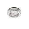 Lampa sufitowa Luces Exclusivas CANLIRA LE45159 szary i odcienie szarości