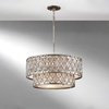 Żyrandol Elstead Lighting Lucia srebrny FE-LUCIA-P-E-2TR
