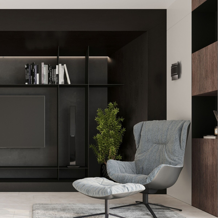 Sollux Lighting Kinkiet HESTIA czarny SL.0981