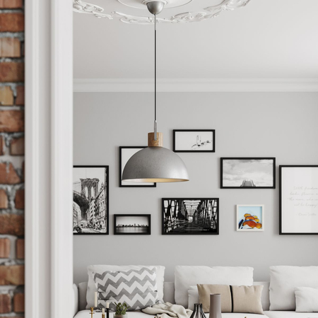 Lampa wisząca By Rydens 4201550-6500 Buckler 1-l