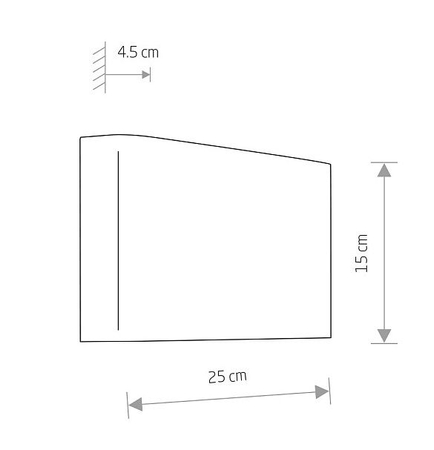 Lampa Nowodvorski 9710 HAGA graphite