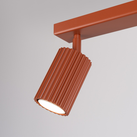 Sollux Lighting Plafon KARBON 2 ochra czerwona SL.1637