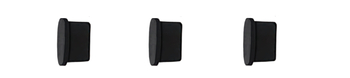 Maskownica NEO TRACK MAGNETIC COVER USB-C x3 Azzardo AZ5464 czarny