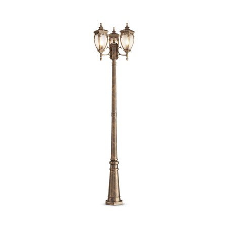 Lampa zewnętrzna Maytoni Fleur O414FL-03GB Black with Gold