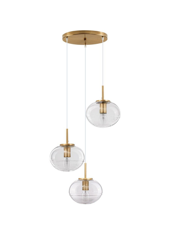 Lampa wisząca Luces Exclusivas HAINA złoty LE42646