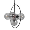 Lampa wisząca Kaja MEGAN K-3836 czarny, grafitowy