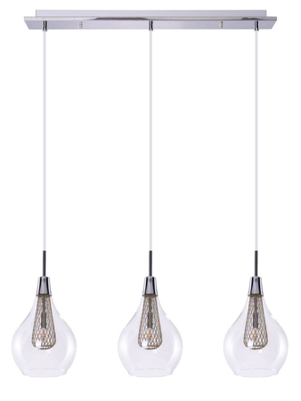 Lampa wisząca ELEKTRA 3 LINE Azzardo AZ1689 miedziany