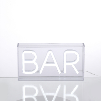 Lampa stołowa NEON-BAR Zuma Line 85026-16 biały
