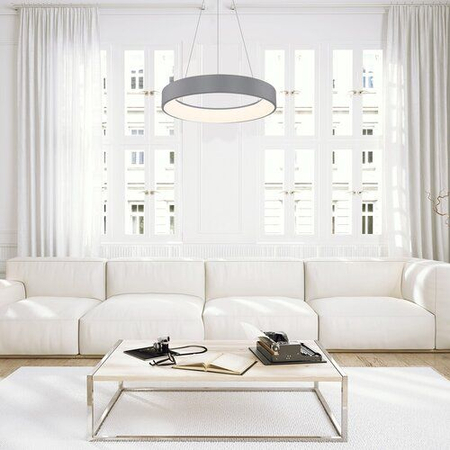 Lampa wisząca Rabalux Adeline 3929 popielaty