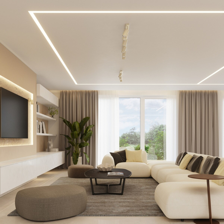 Sollux Lighting Plafon RING 3L beżowy SL.1496