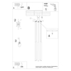 Sollux Lighting Lampa wisząca PASTELO 5P czarna SL.1176