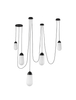 Lampa wisząca Luces Exclusivas BADEN - czarny mat LE43371