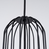 Sollux Lighting Lampa wisząca BRINA 3P czarna SL.1336