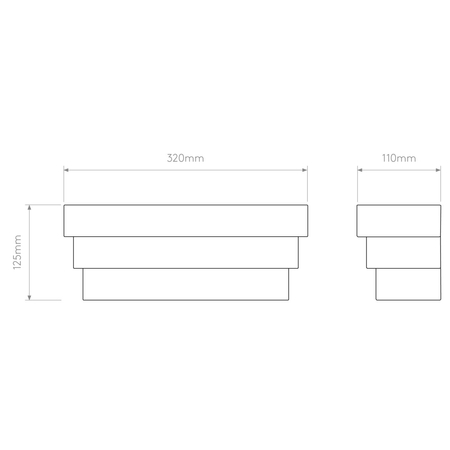 Kinkiet Astro Amas 320 1431001 Ceramika