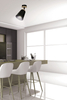 Lampa sufitowa ATLAS 1 BLACK Emibig 725/1 czarny