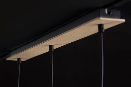 Lampa wisząca BOLERO 3 BLACK Emibig 442/3 czarny