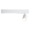 Milagro Lampa Sufitowa Magnet 5W+1xGU10 3000/4000K Biały ML1131 CZARNY
