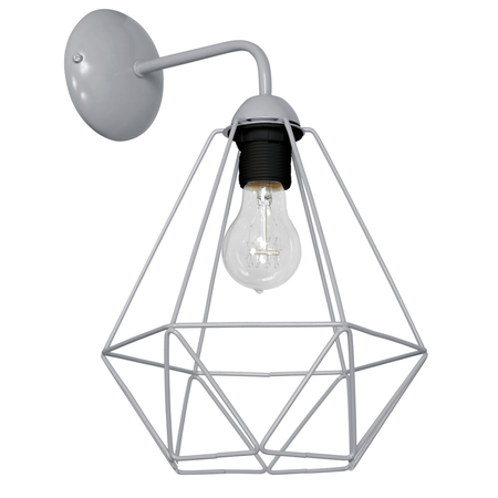 Milagro Kinkiet BASKET GRAY 1xE27 MLP7207 Szary