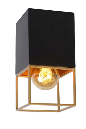 Lampa sufitowa Lucide RIXT 21120/01/30 czarny/złoty