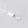 Sollux Lighting Żyrandol LOOP 2 biały SL.1471