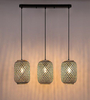 Lampa wisząca Rabalux Adalla 72093 czarny matowy