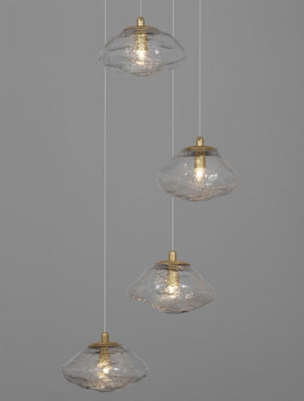 Lampa wisząca Luces Exclusivas NAYARIT złoty LE42901