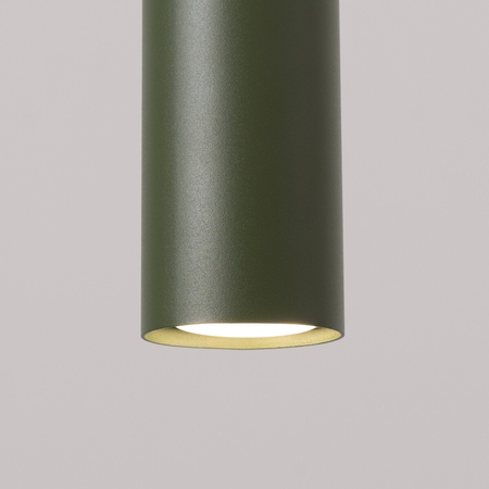 Sollux Lighting Lampa wisząca LAGOS 1 zielona oliwka SL.1484