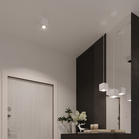 Sollux Lighting Kinkiet QUAD 1 biały SL.0059