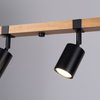 Sollux Lighting Plafon FAGER 4L czarny SL.1346