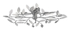 Lampa sufitowa Rabalux Lilian 2839 chrom
