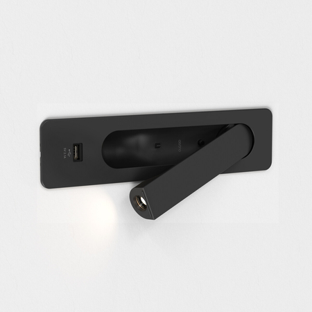 Kinkiet Astro Keta USB 1437004 Matowy Czarny