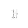 KARLSTAD 230A BLACK E27 LED 9W