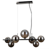 Lampa wisząca Italux PND-406007-7A-BCR Czarny chrom