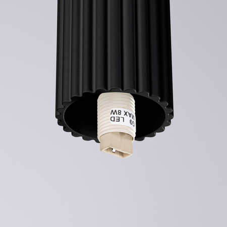 Sollux Lighting Plafon HALO czarny IP44 SL.1713