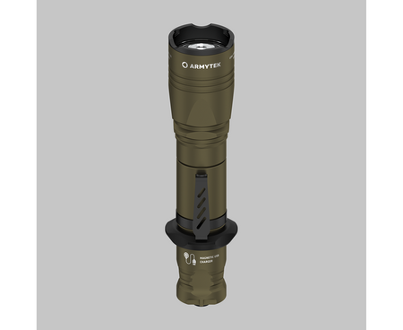 Latarka taktyczna Armytek Dobermann PRO MAGNET USB, oliwkowy