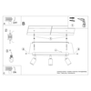Sollux Lighting Plafon FORNES 3 czarny SL.1122