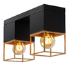 Lampa sufitowa Lucide RIXT 21120/02/30 czarny/złoty