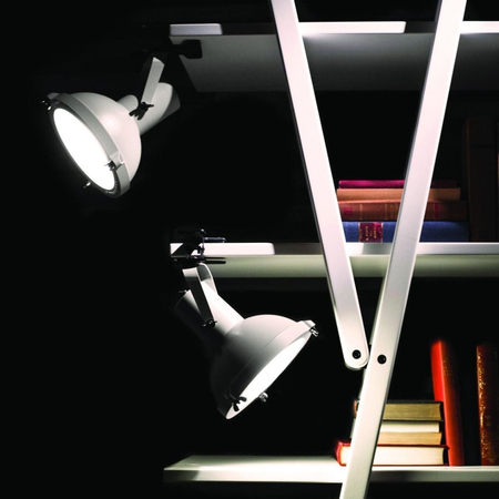 Lampa z klipsem Nemo PRPFWS11 Projecteur 165 Biała