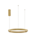 Lampa wisząca Luces Exclusivas BARI - szczotkowanego złota LE43249