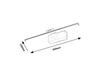 Kinkiet Rabalux Gaten 78001 czarny