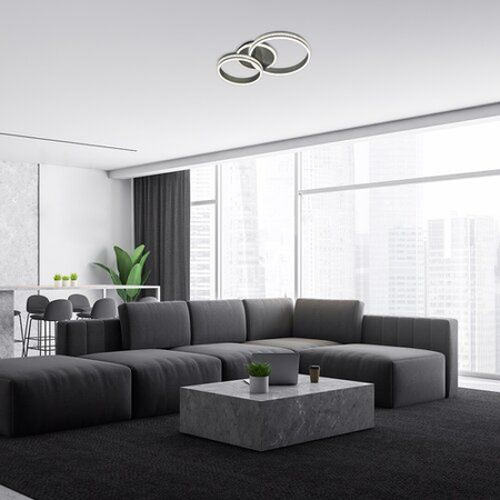 Lampa sufitowa Rabalux Avalon 2229 szczotkowane aluminium