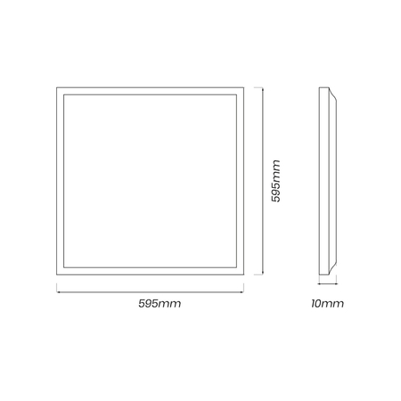 Eko-Light Panel LED 48W 4000K Slim 60x60 EKP9129 BIAŁY