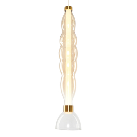 Milagro Lampa wisząca LUCCO amber 18W ML1416 BURSZTYN