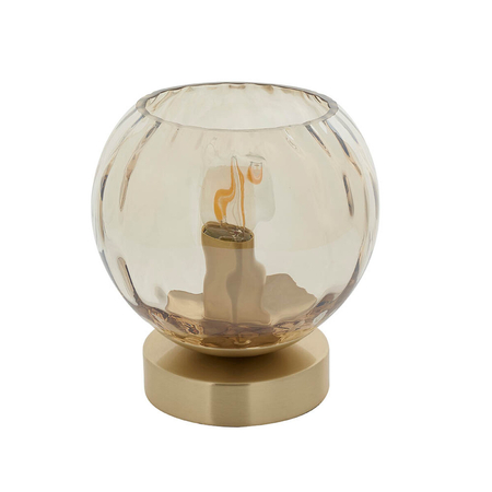 Lampa stołowa Endon Lighting Dimple 91973 mosiądz