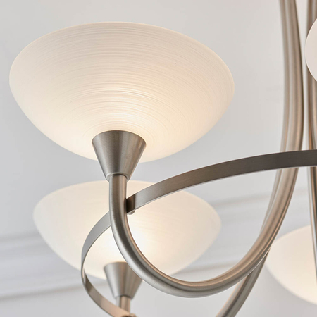 Lampa sufitowa Endon Lighting Cagney CAGNEY-5SC chrom