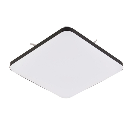 Plafon kwadratowy Babilon średni czarny 4000k LP-335/1C M 4BK square