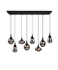 Lampa wisząca Trio 317000832 czarny