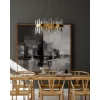 By Rydens Lampa wisząca Triumph mosiądz/przezroczysta 4202570-7002