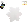 Śnieżynka LED Lampa zewnętrzna ogrodowa 2700K RGB Ø60cm 32436L biały