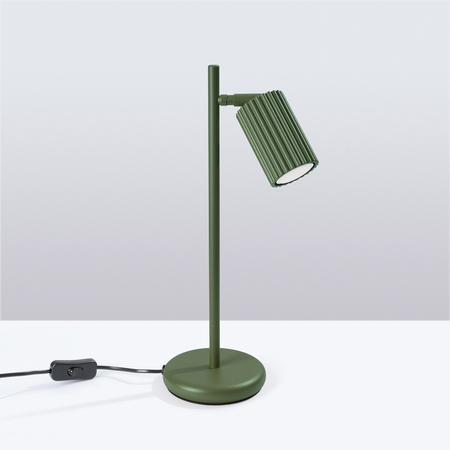 Sollux Lighting Lampa biurkowa KARBON zielona oliwka SL.1624
